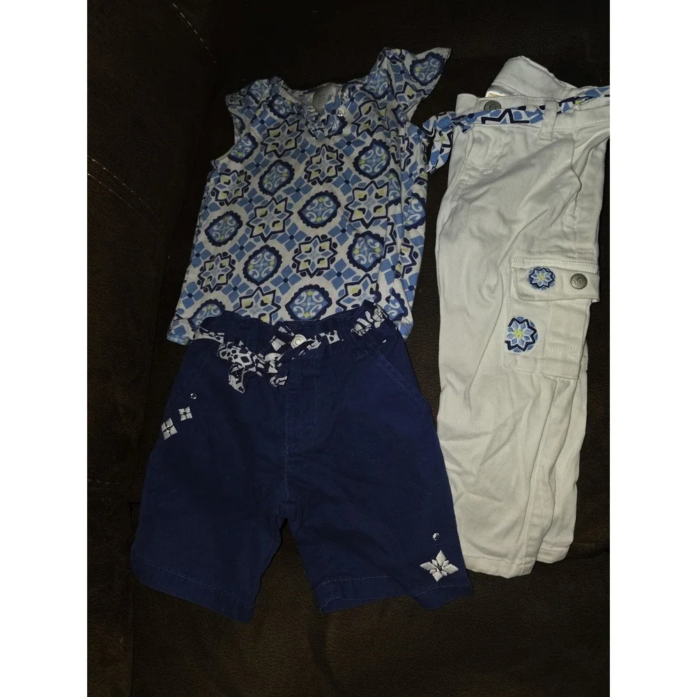 Gymboree greek isle style size 4 lot top‎ shorts pants